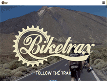 Tablet Screenshot of biketrax.com